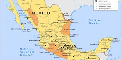 Ilm Mehhiko kaart