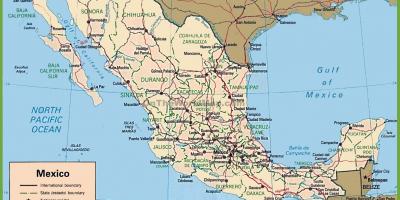 Mehhiko kaart